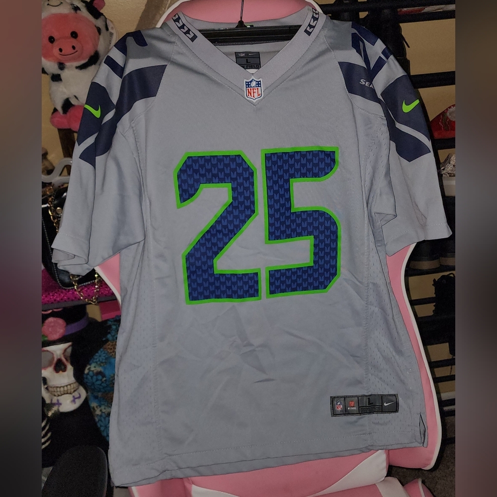 Seattle Seahawks Gray Jersey- YOUTH